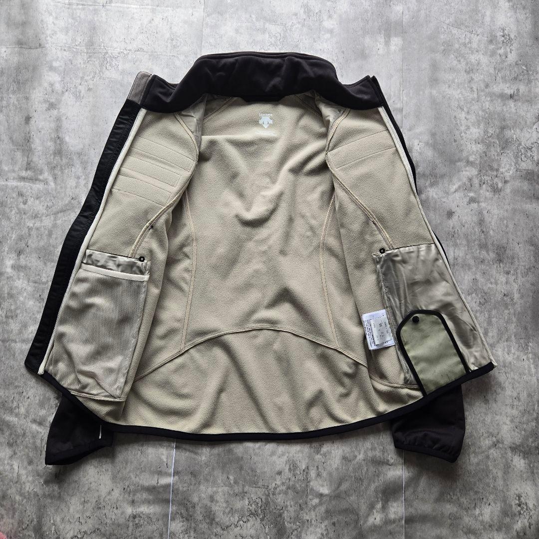 美品 デサント DESCENTE ミドラー swiss ski teamウエア