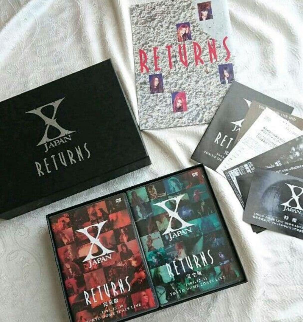 ミュージック X JAPAN RETURNS DVD