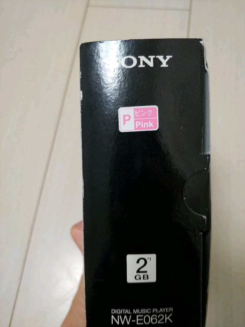 SONY ウォークマン Eシリーズ NW-E062K(P)