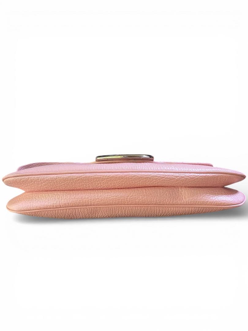 春色セールTOD'S トッズ ショルダーバッグ ピンク 訳あり特価 保存袋付き