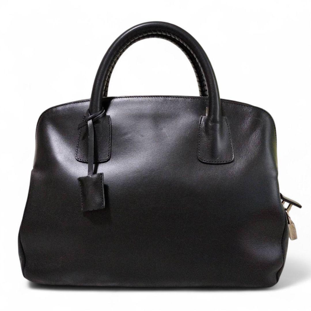 【美品】 BALLY バリー ハンドバック ビジネスバック Bロゴ 錠付 袋付き