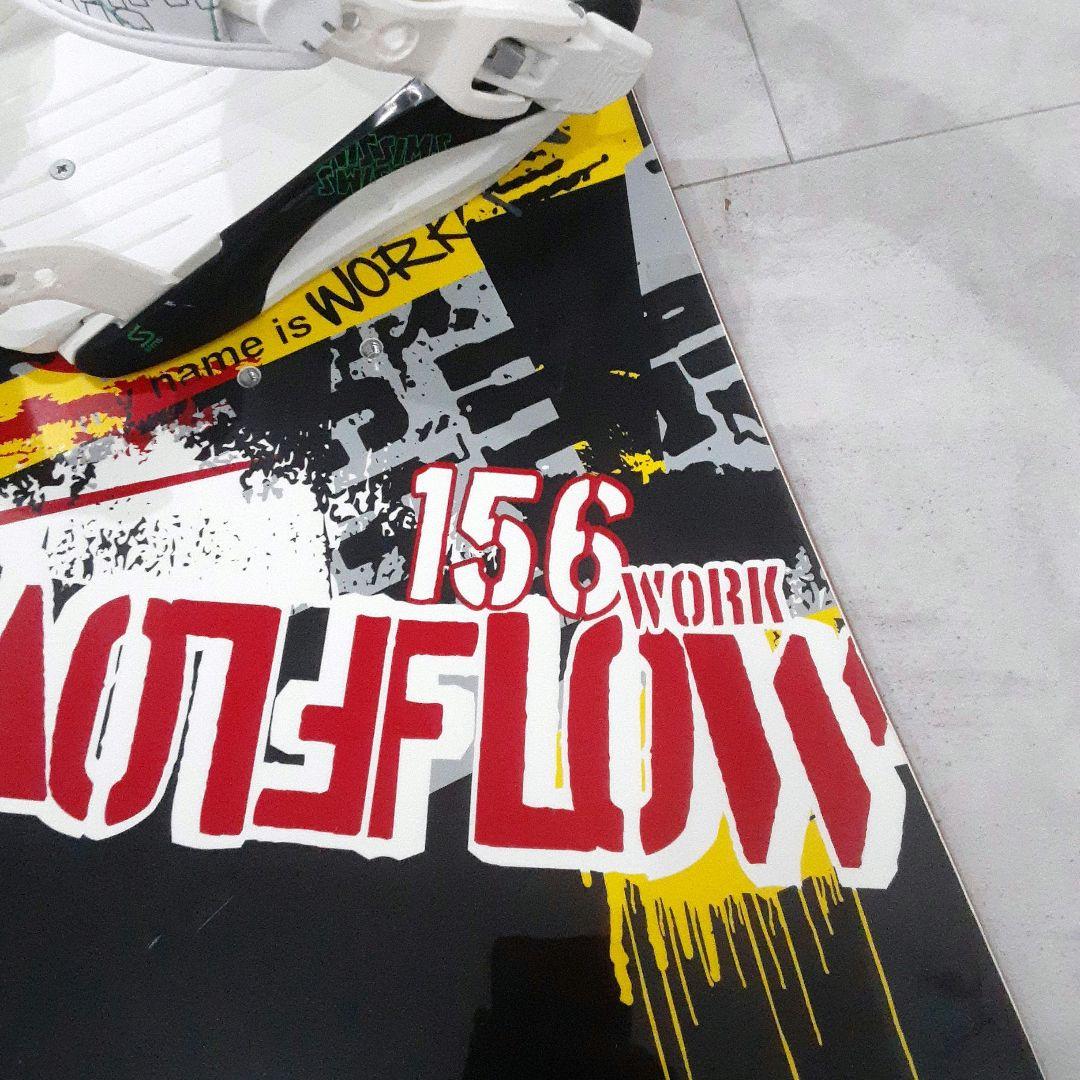 FLOW フロー スノーボード 2点セット 156cm SIMSビンディング付き