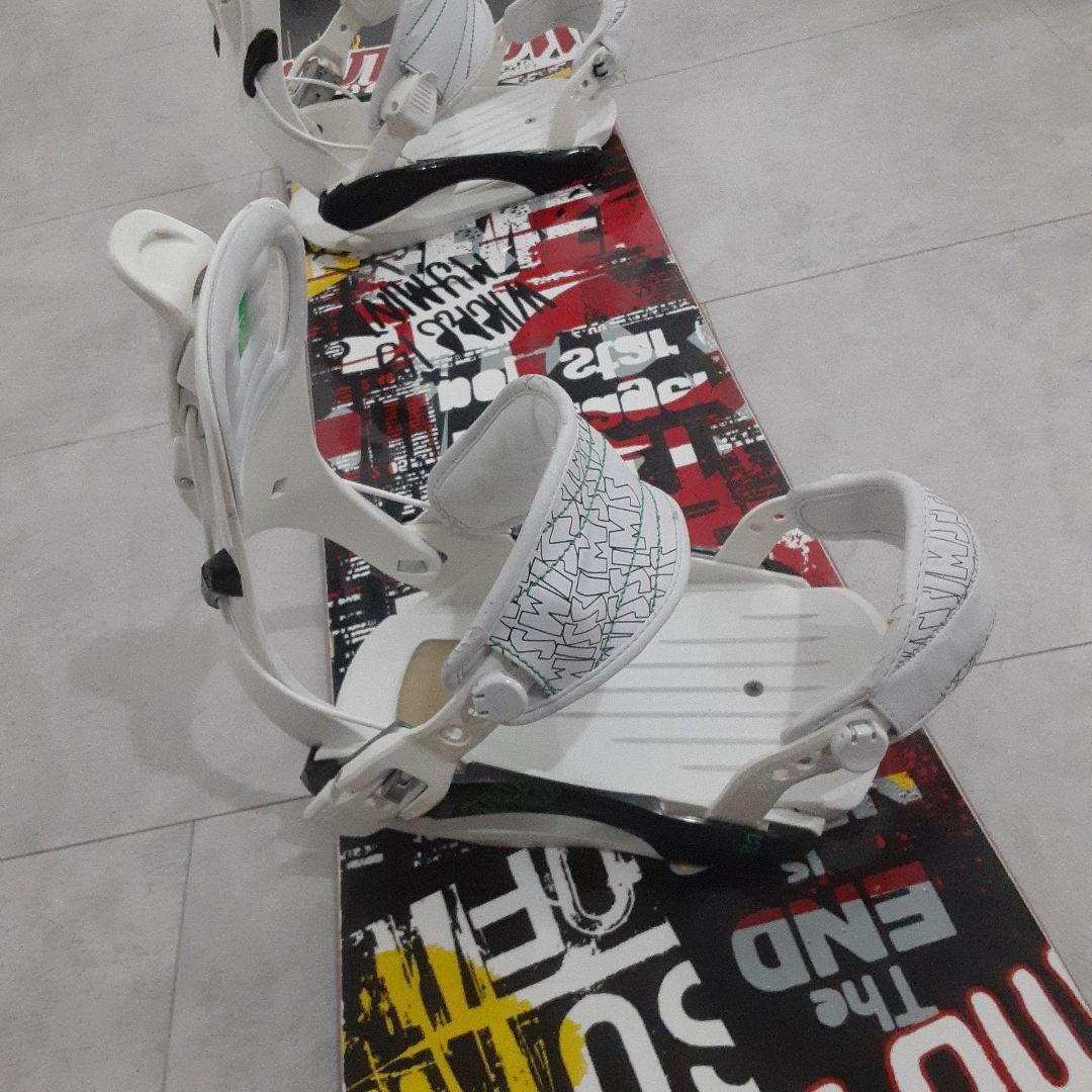 FLOW フロー スノーボード 2点セット 156cm SIMSビンディング付き