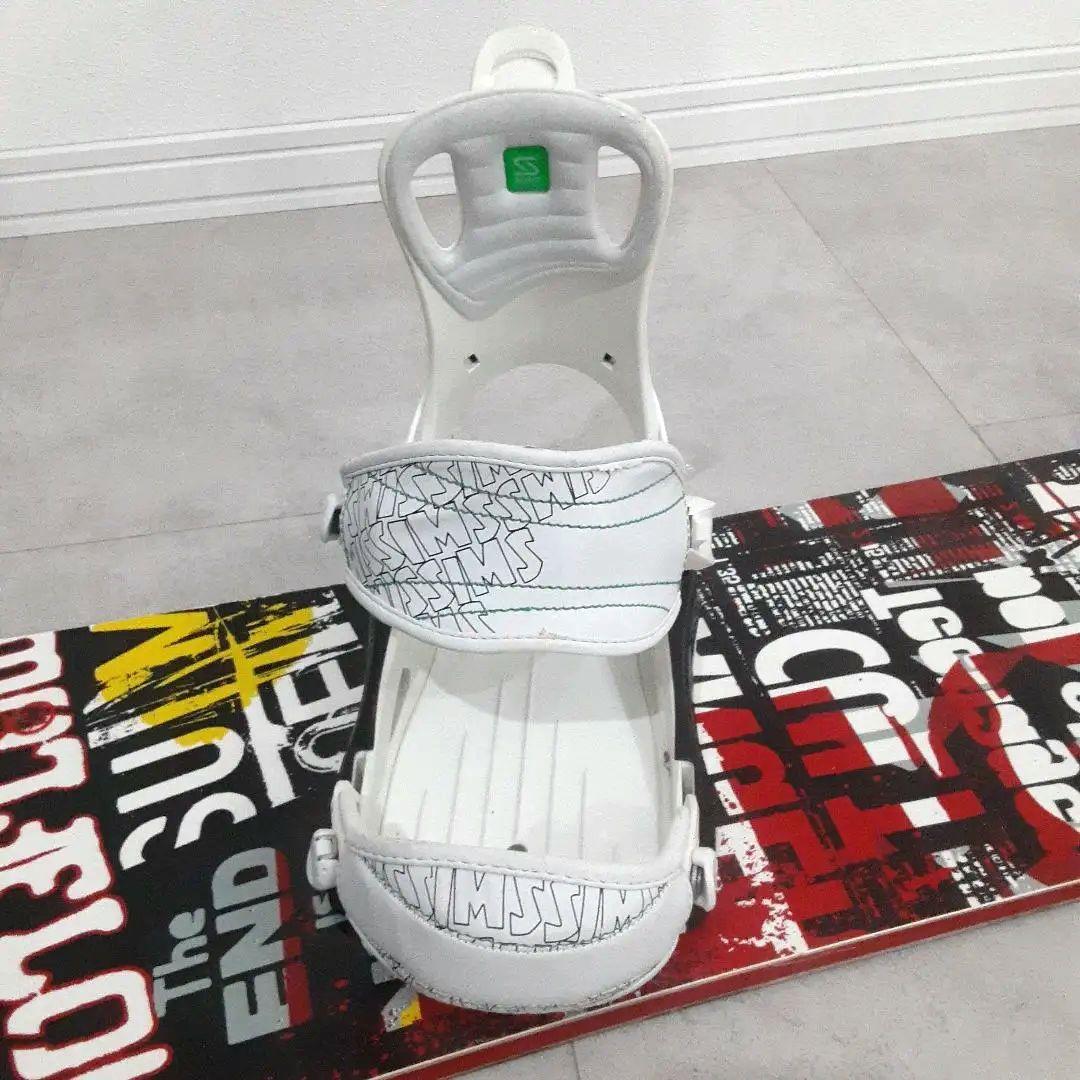 FLOW フロー スノーボード 2点セット 156cm SIMSビンディング付き