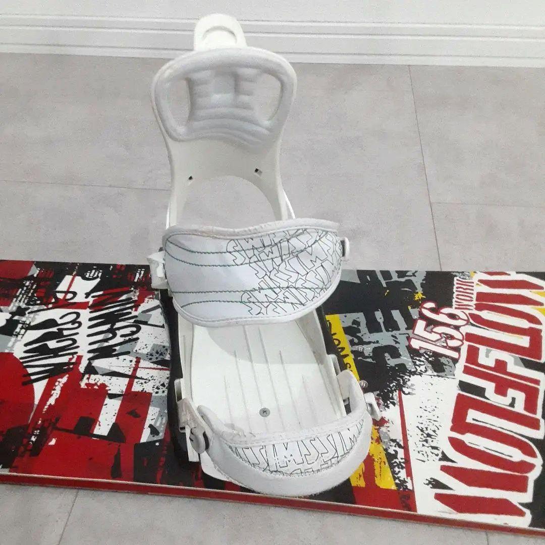FLOW フロー スノーボード 2点セット 156cm SIMSビンディング付き