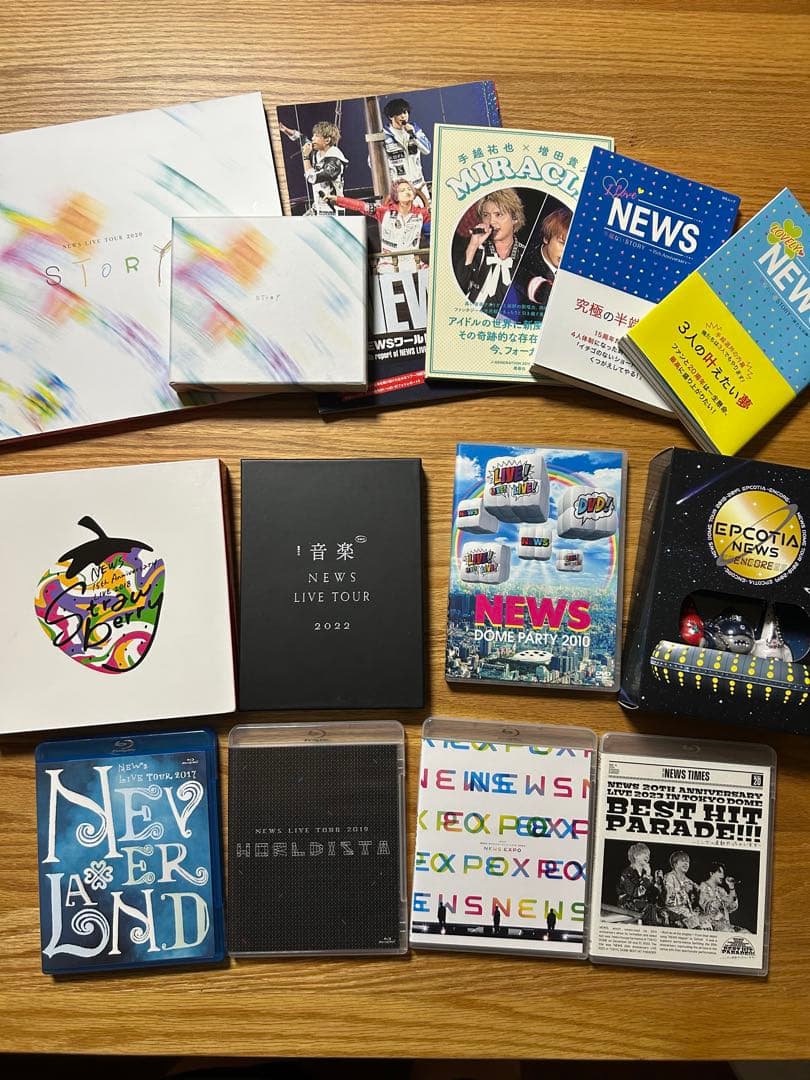 NEWS CD DVD 本セット まとめ売り