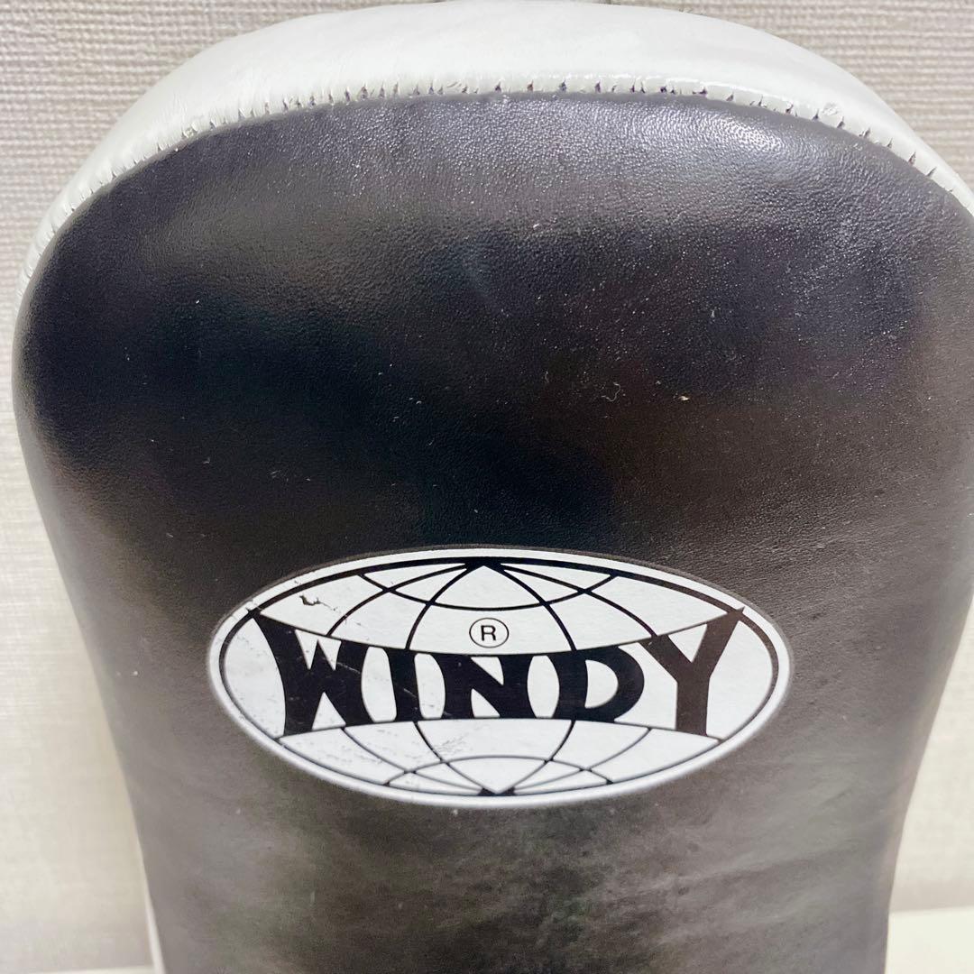 【プロ仕様】 WINDY KP-8 キックミット 2個セット 本革製 牛革