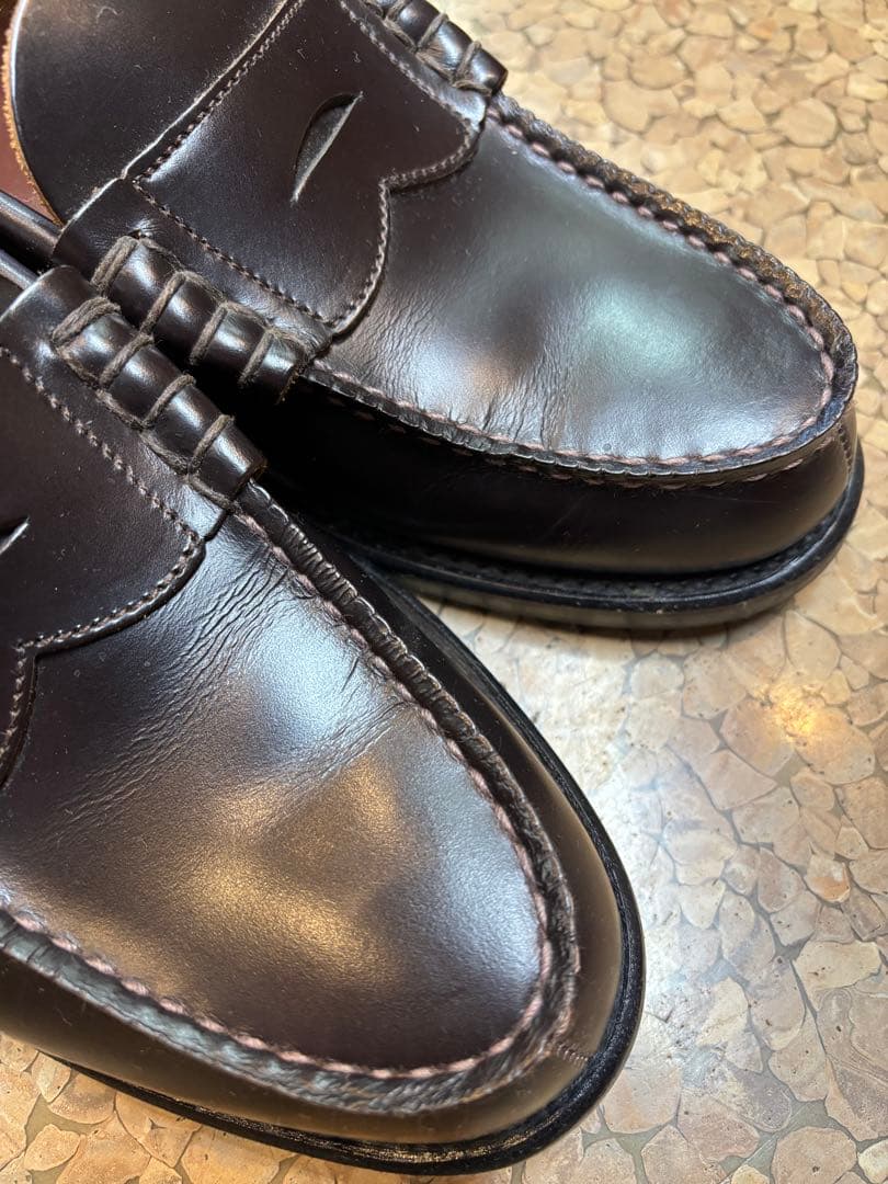 REGAL ダークブラウン ローファー