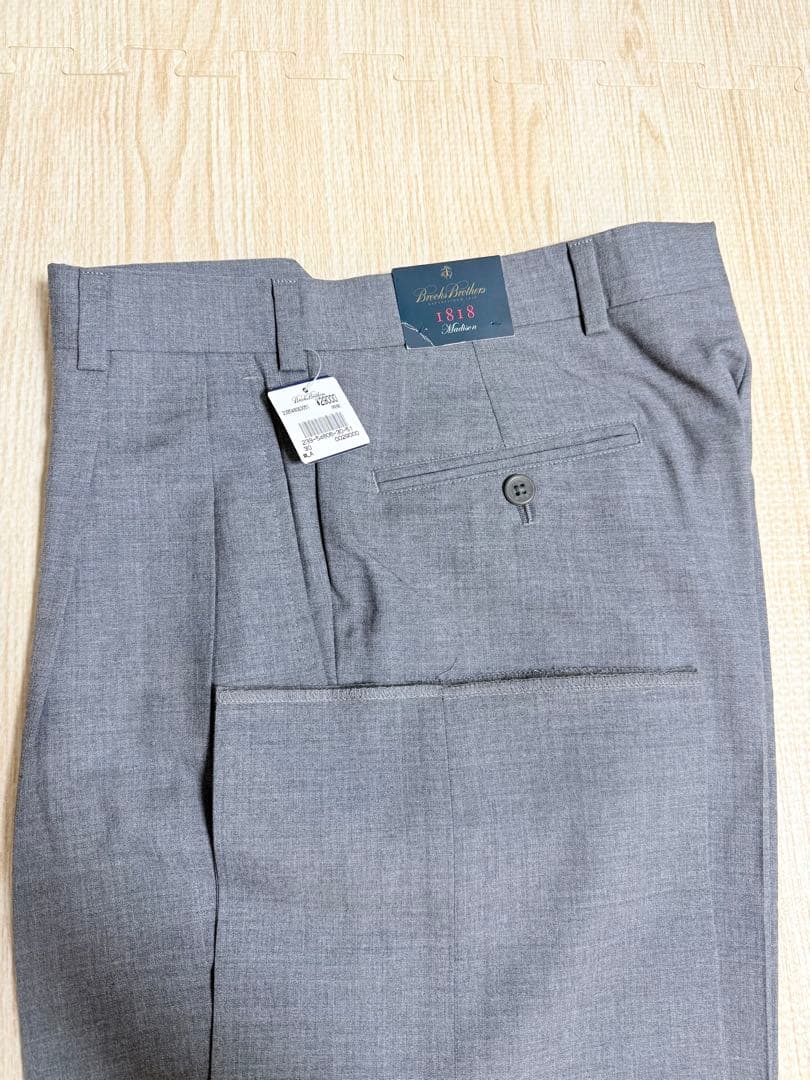 Brooks Brothers 1818 メンズ スラックス 30インチ　グレー