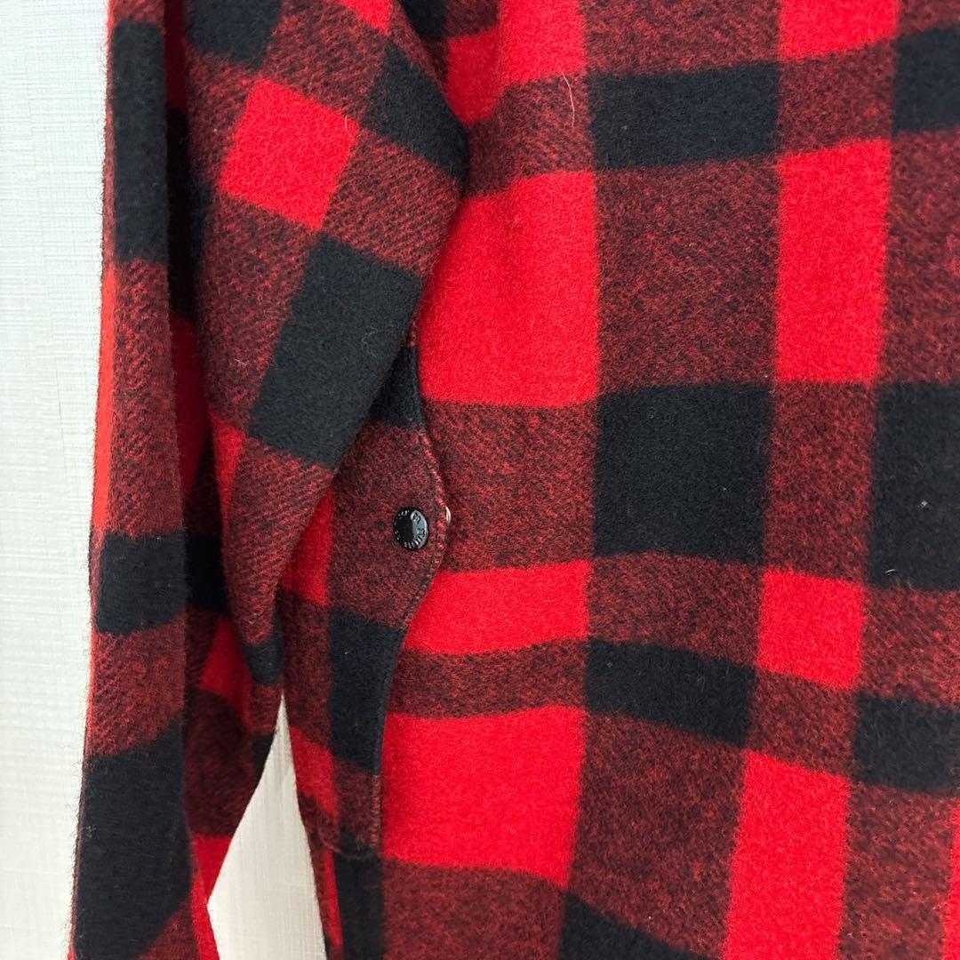 H*f様 80s FILSON マッキーノクルーザージャケット　40 レッド×ブ