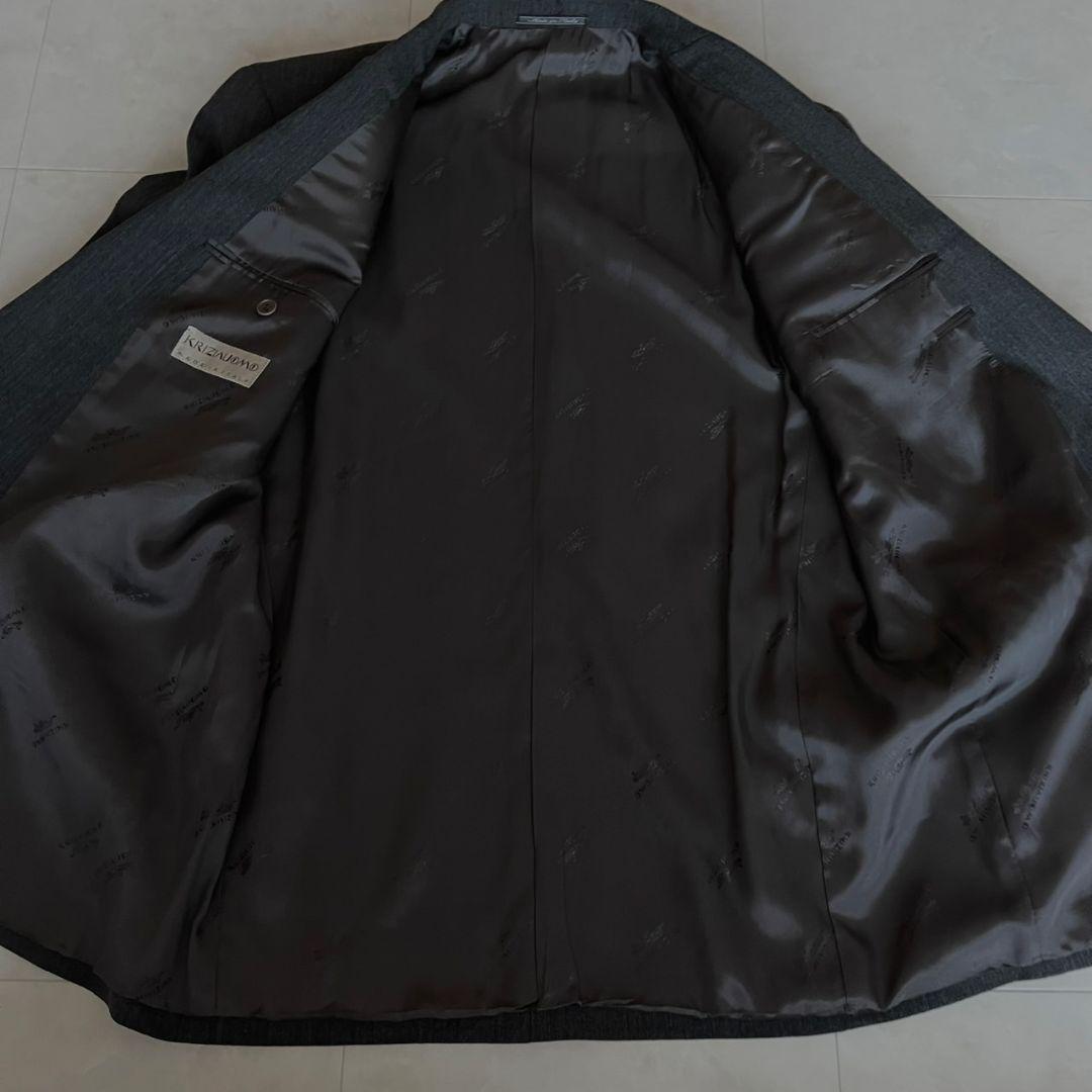 極美品✨豪華５点セット✨イタリア製ダブルスーツVERSACEネクタイ　ピンズ