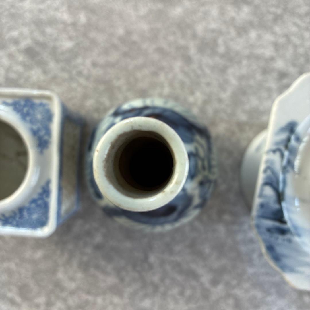 古伊万里盃台三種