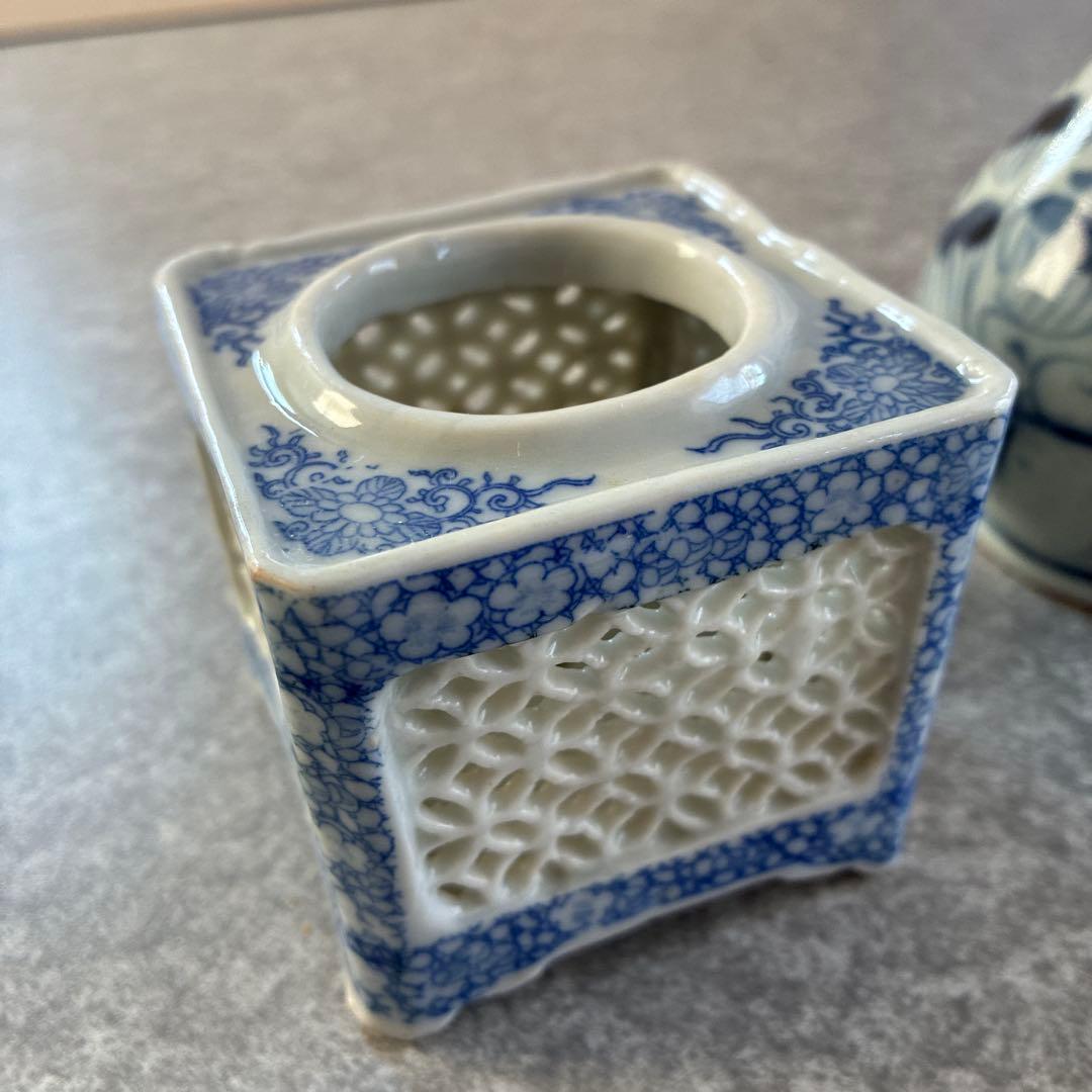 古伊万里盃台三種