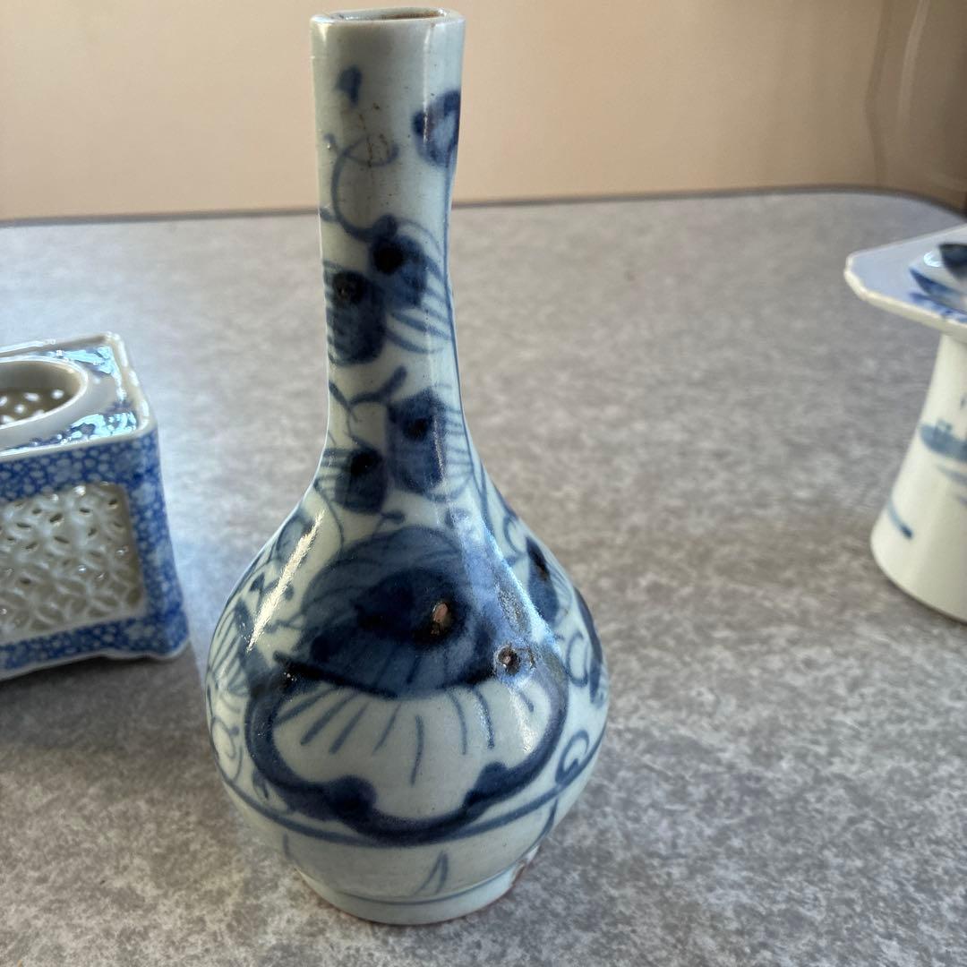 古伊万里盃台三種