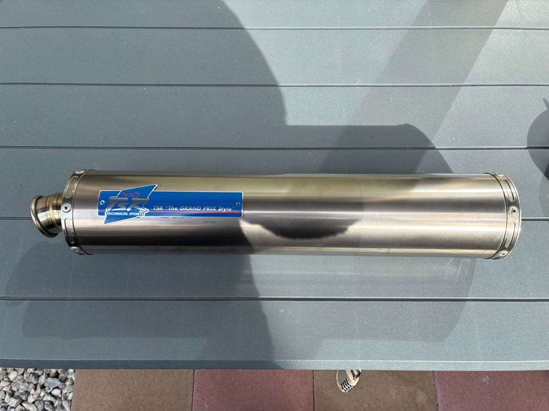 cb400sf/sb TSR チタンマフラー　サイレンサー