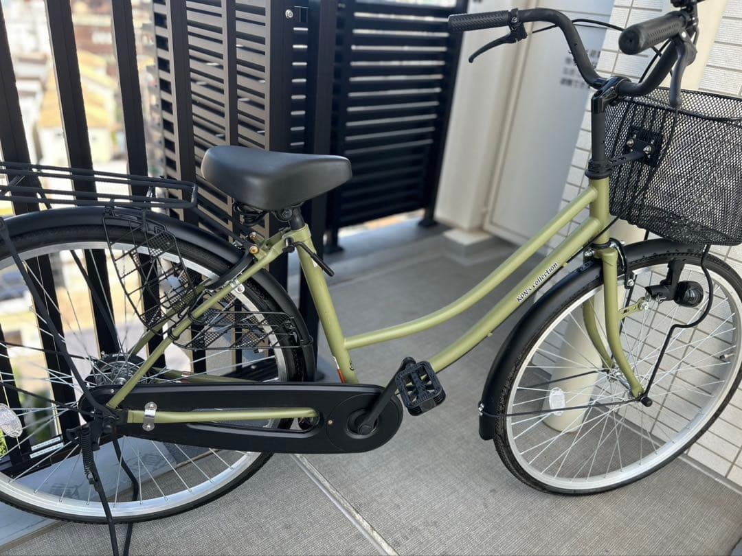 アトレ　自転車　緑　美品