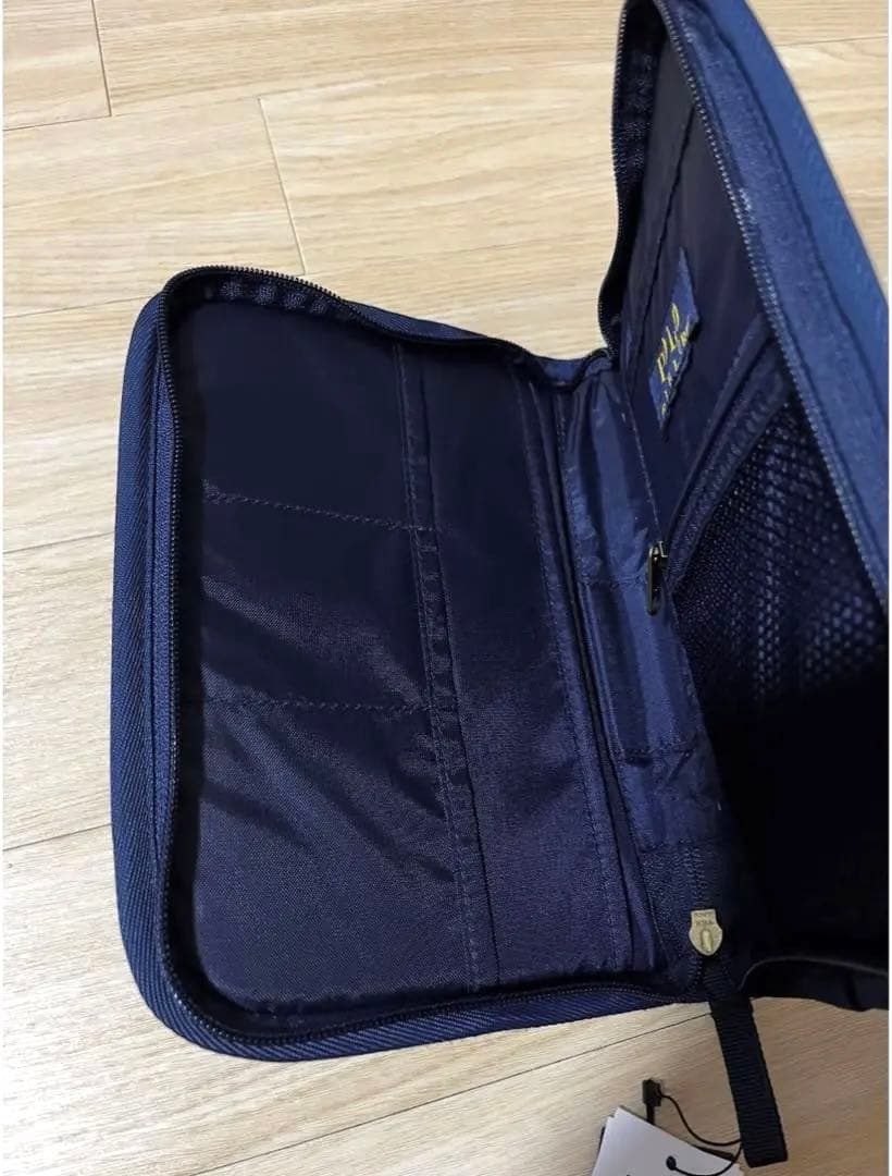 Polo Ralph Lauren 母子手帳ケース ネイビー系チェック