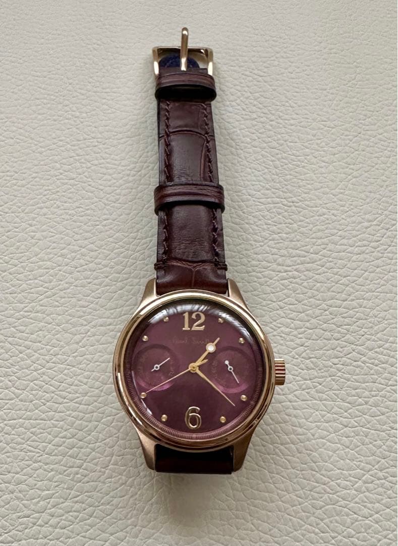 ポールスミス the city ビッグベン ロンドンアイ 腕時計 ゴールド