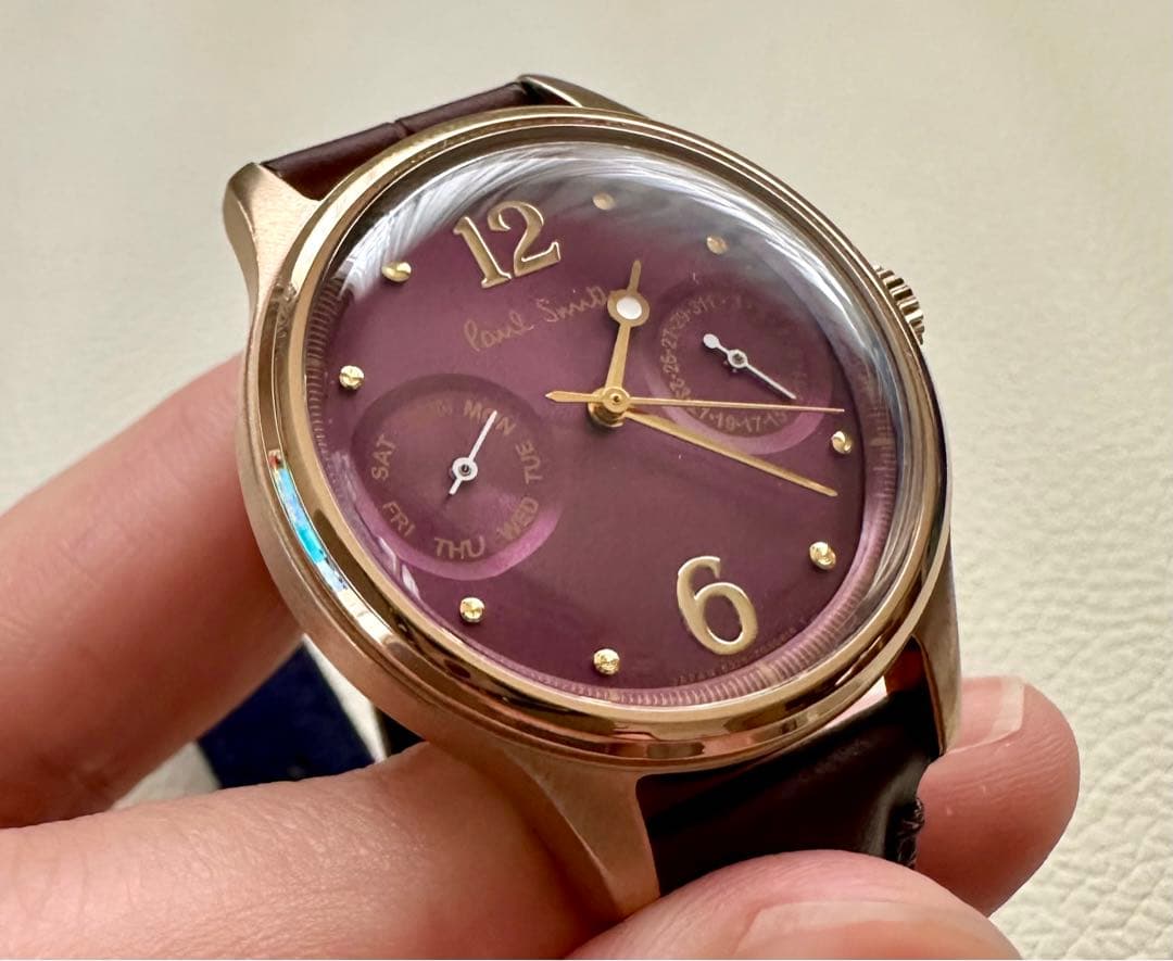 ポールスミス the city ビッグベン ロンドンアイ 腕時計 ゴールド