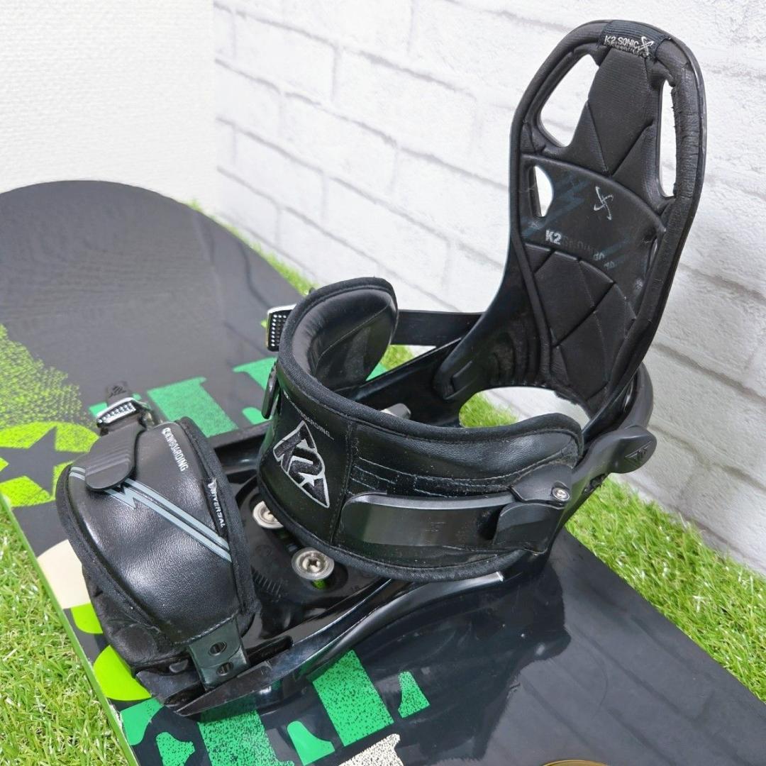 K2 RESPITE ボード155 K2 SONIC ビンディングL