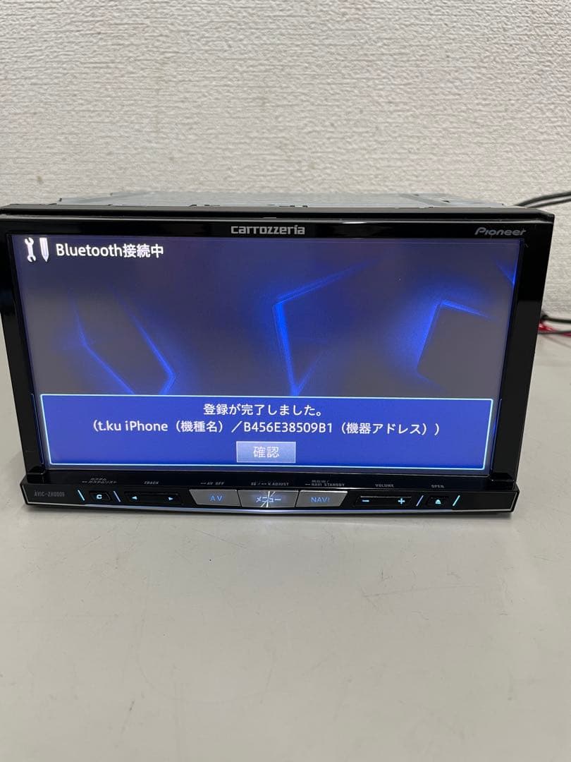 カロッツェリア◇AVIC-ZH0009HUD◇フルセグ/CD/DVD/BT/MS