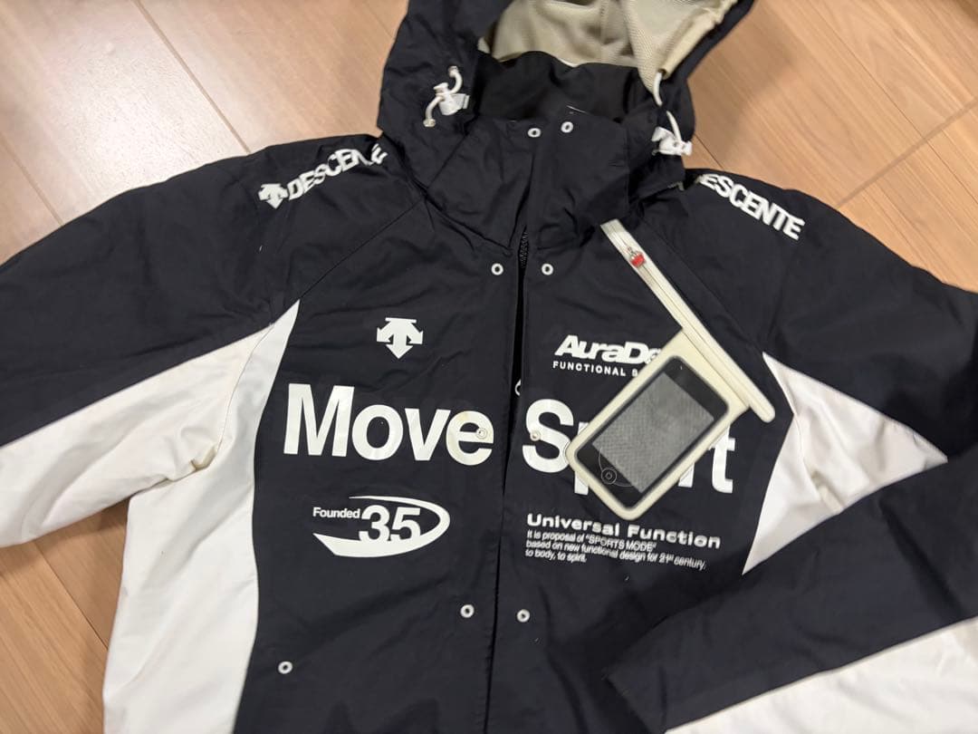 ★お洒落★デサント　ムーブスポーツ　スキーウエア 上下　ゴーグル　セット