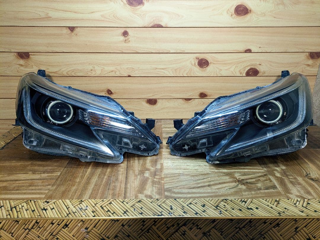 130系 マークX イカリング ヘッドライト 中期 後期 インナーブラック