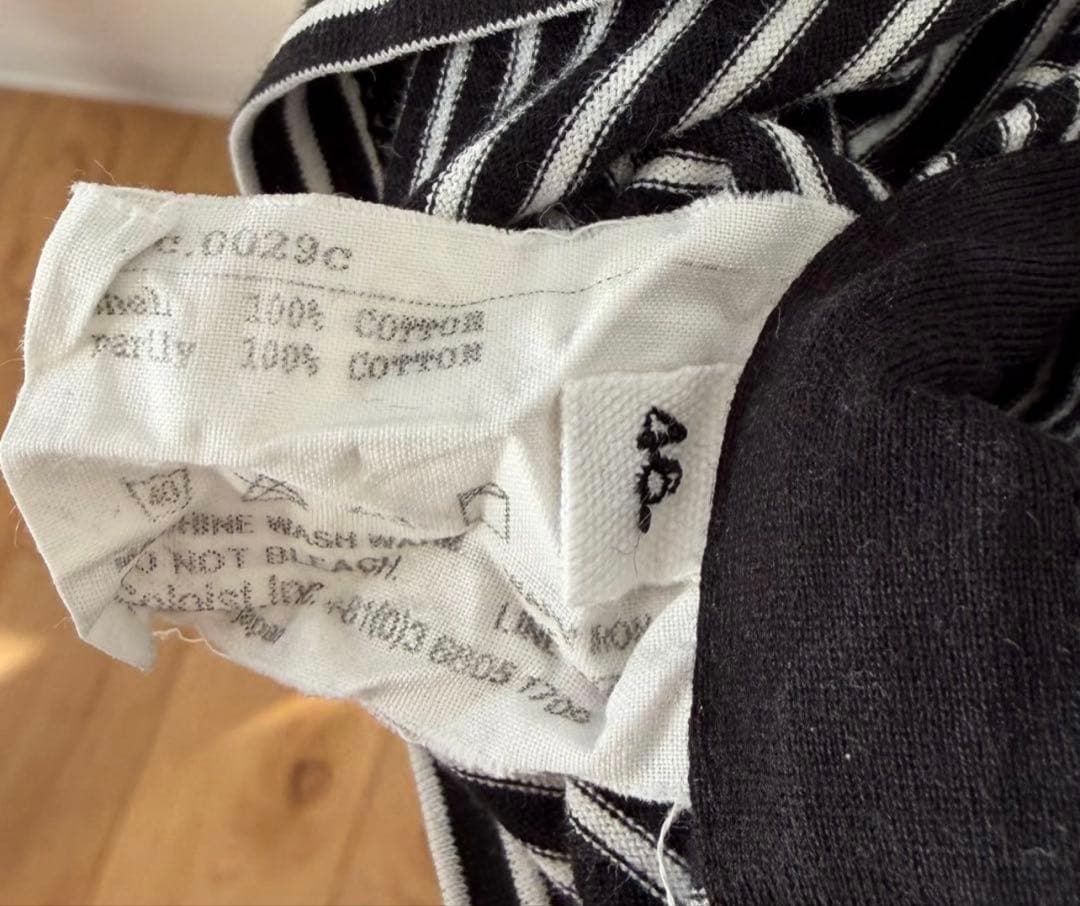 あおば着用　タカヒロミヤシタ ザ ソロイスト ボーダーTシャツ