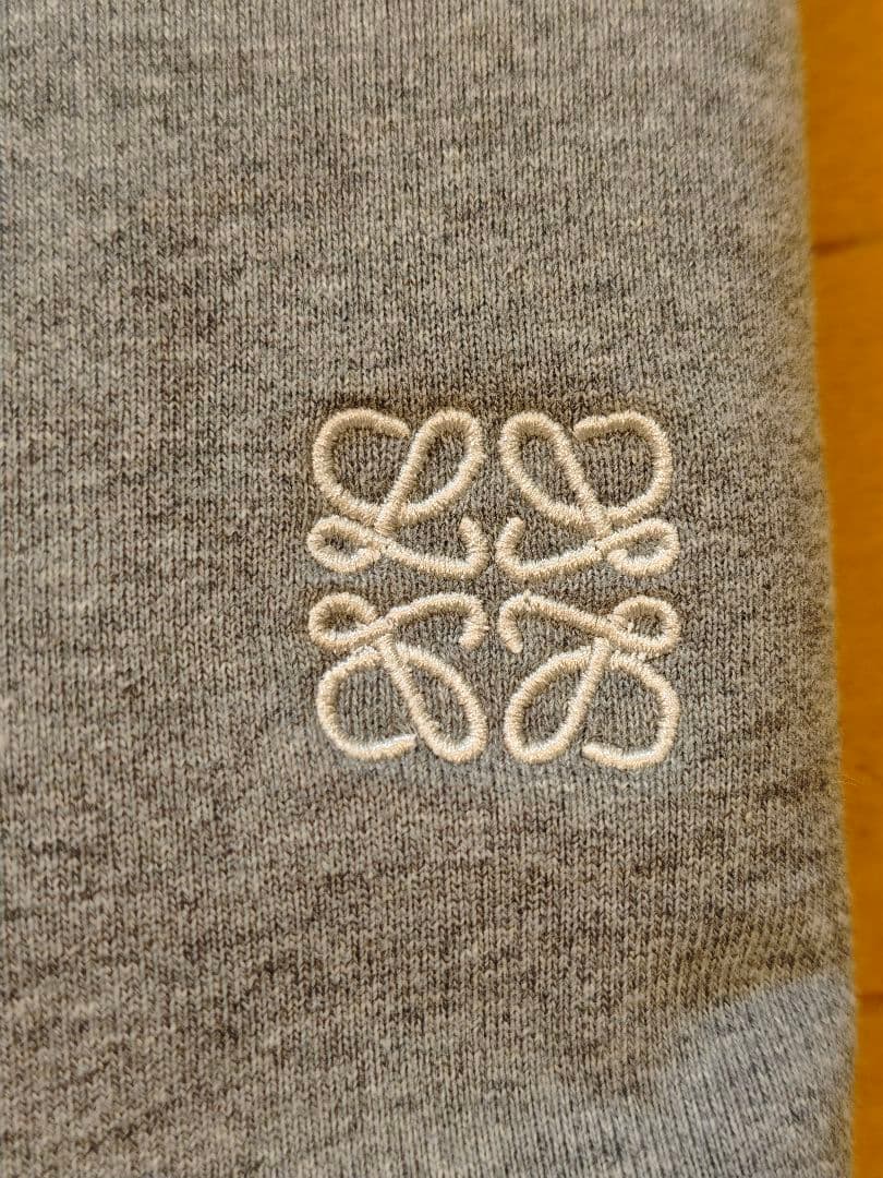 ロエベ LOEWE リラックスフィットフーディ グレー