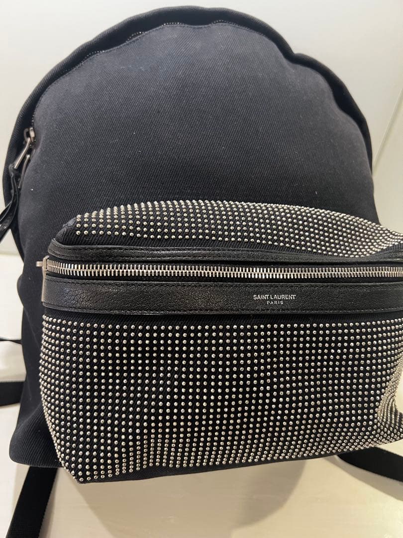 Saint Laurent サンローラン　スタッズ　バックパック　リュック