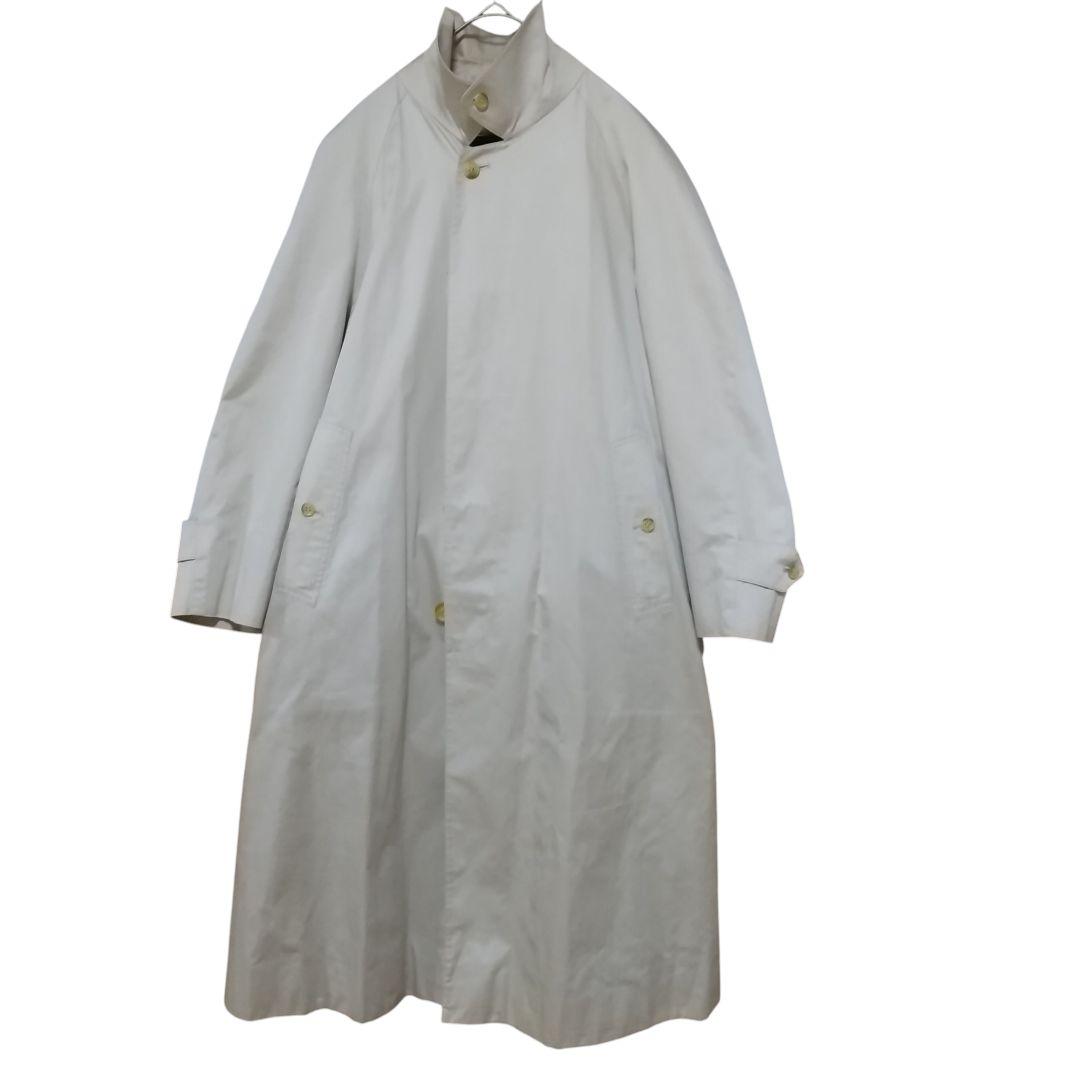 ビンテージ　ゆったり　バーバリー　ノバチェック　ステンカラー　トレンチコート