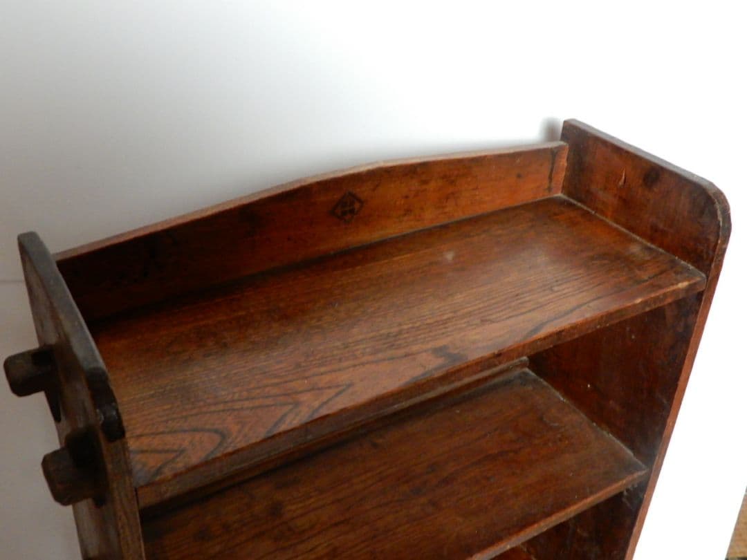 【昭和レトロ アンティーク】ブックシェルフ 本棚