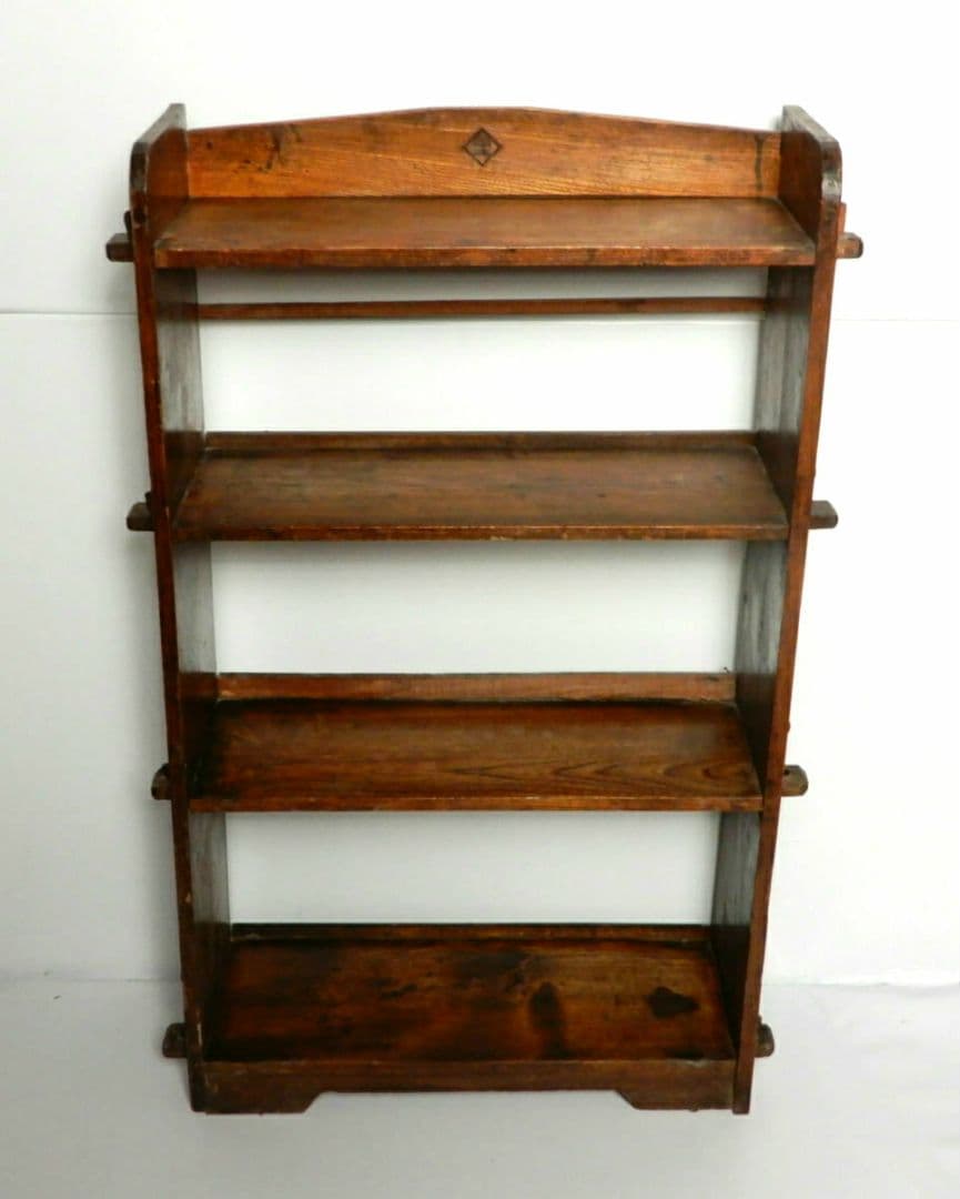 【昭和レトロ アンティーク】ブックシェルフ 本棚