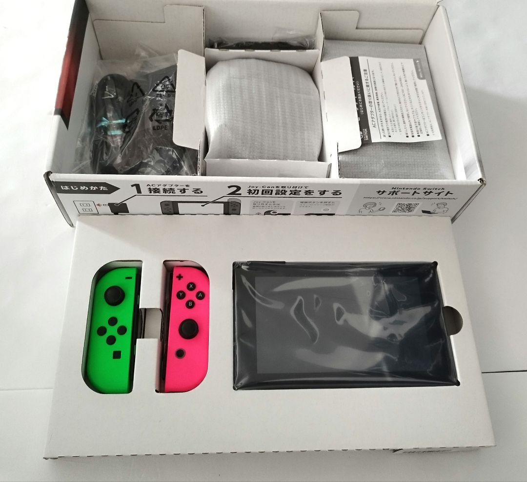 NintendoSwitchネオンピンク