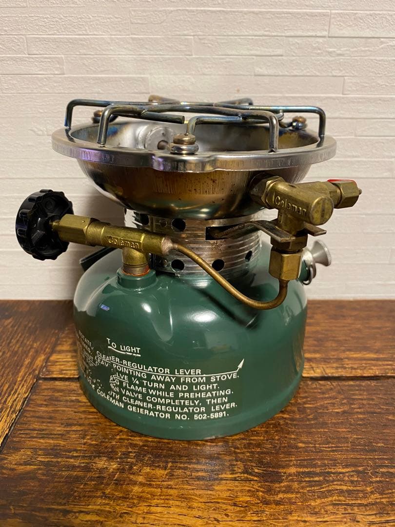 Coleman /コールマン 502ストーブ/1973年10月/アルミケース付