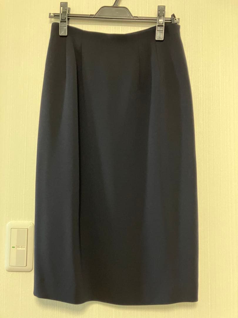 【新品タグ付き】ANAYI ネイビー スカートスーツ