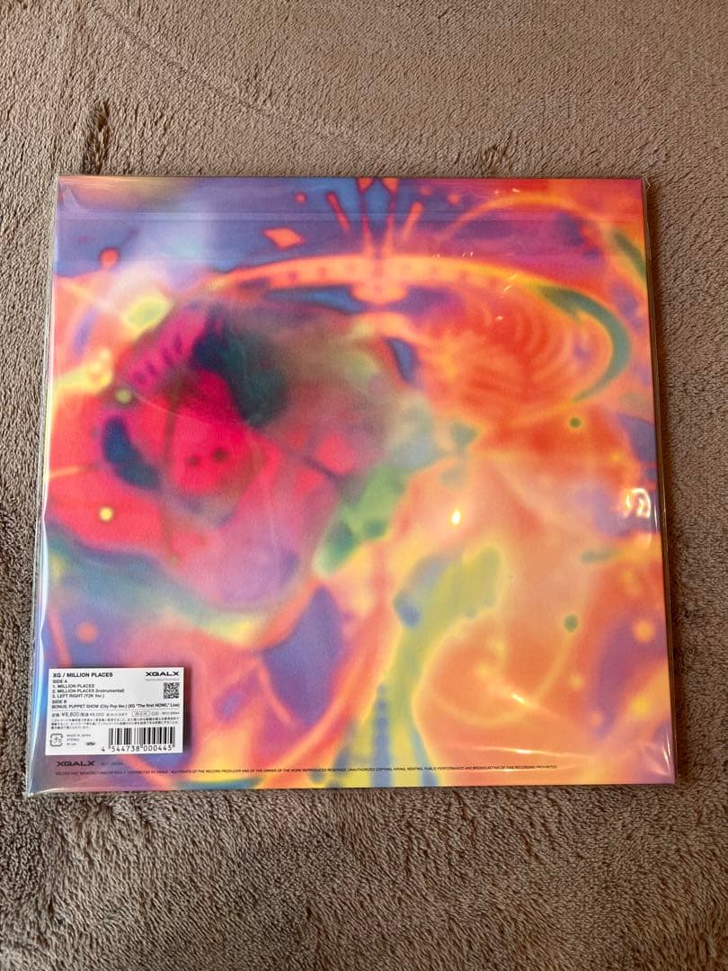 【新品未開封】XG MILLION PLACES 完全受注限定盤　レコード