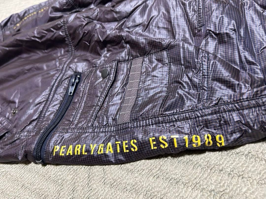 【パーリーゲイツ】中綿パンツ パープル　サイズ5