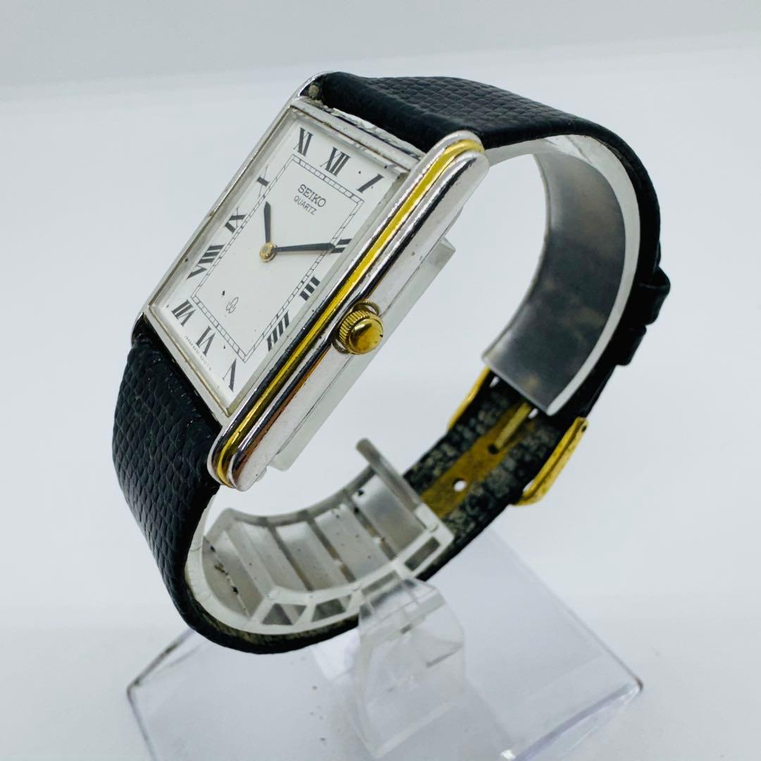 ✨SEIKO✨セイコー✨ドルチェ✨ホワイト文字盤✨6430-5110✨腕時計✨