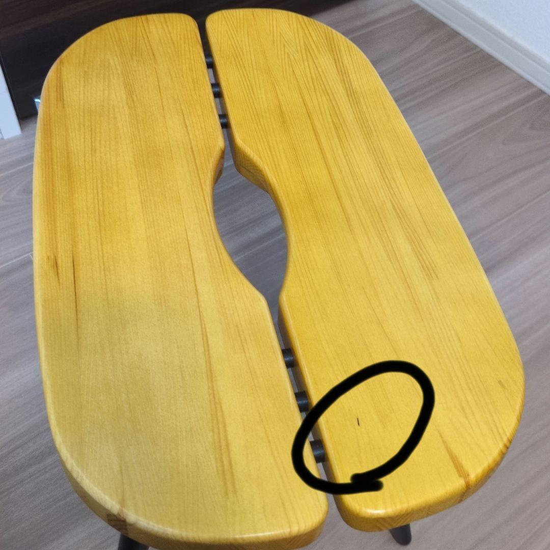 Pirkka stool artekハニー×ブラック35㌢ピルッカ