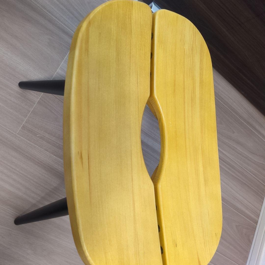 Pirkka stool artekハニー×ブラック35㌢ピルッカ