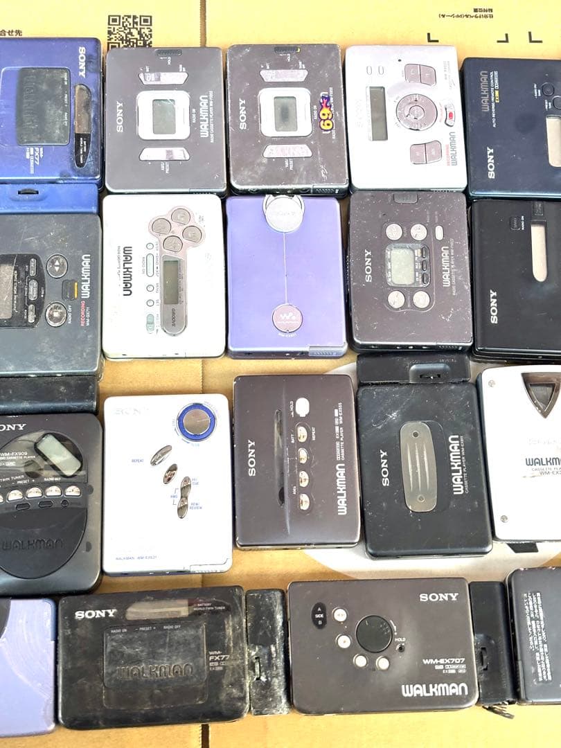 SONY カセットウォークマン ジャンク品 25台まとめセット