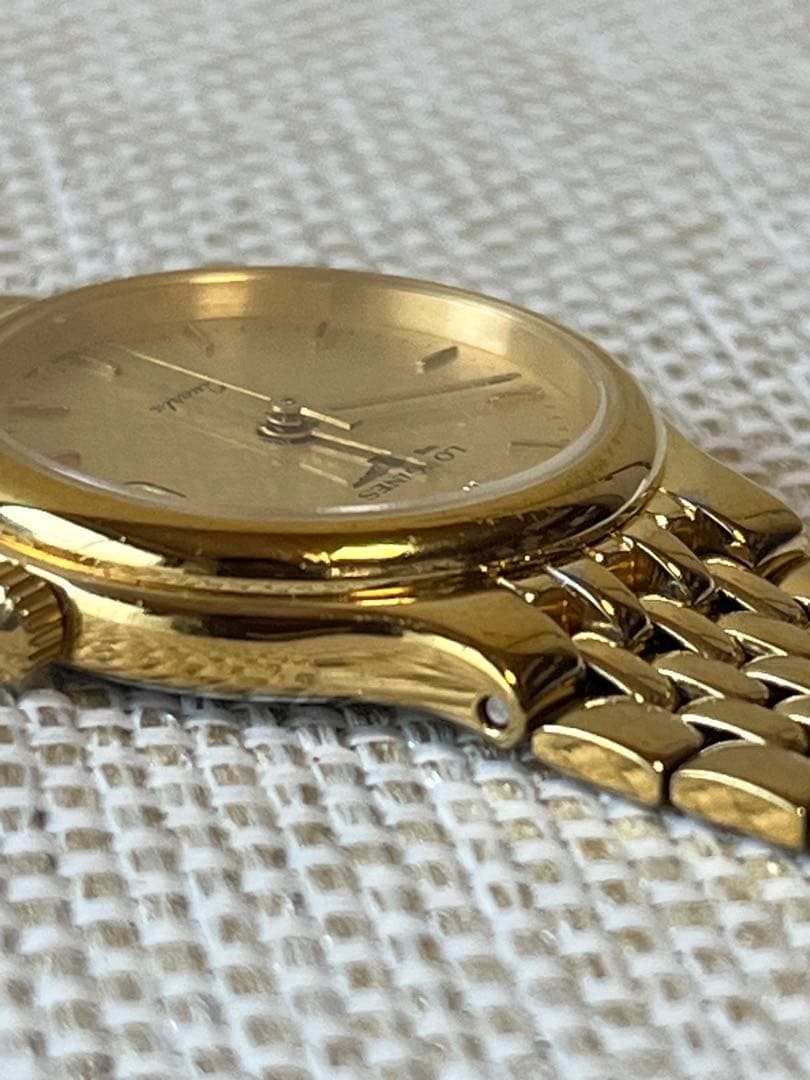 【希少・美品】ロンジン Flagship クォーツ ゴールド デイト付