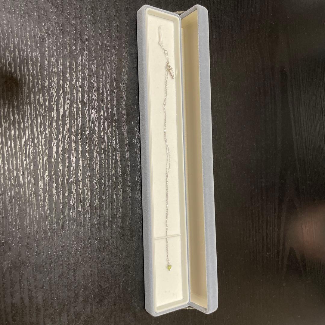 8月誕生石 ペリドット ネックレス