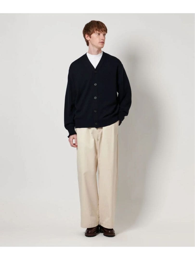 LOEFF コットン サテン バギーパンツ