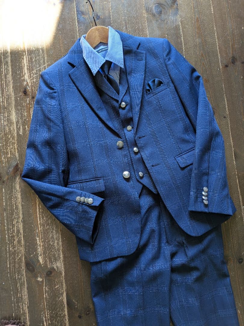 WANDER FACTORY　ベスト付スーツ6点セット160 フォーマル　卒業式