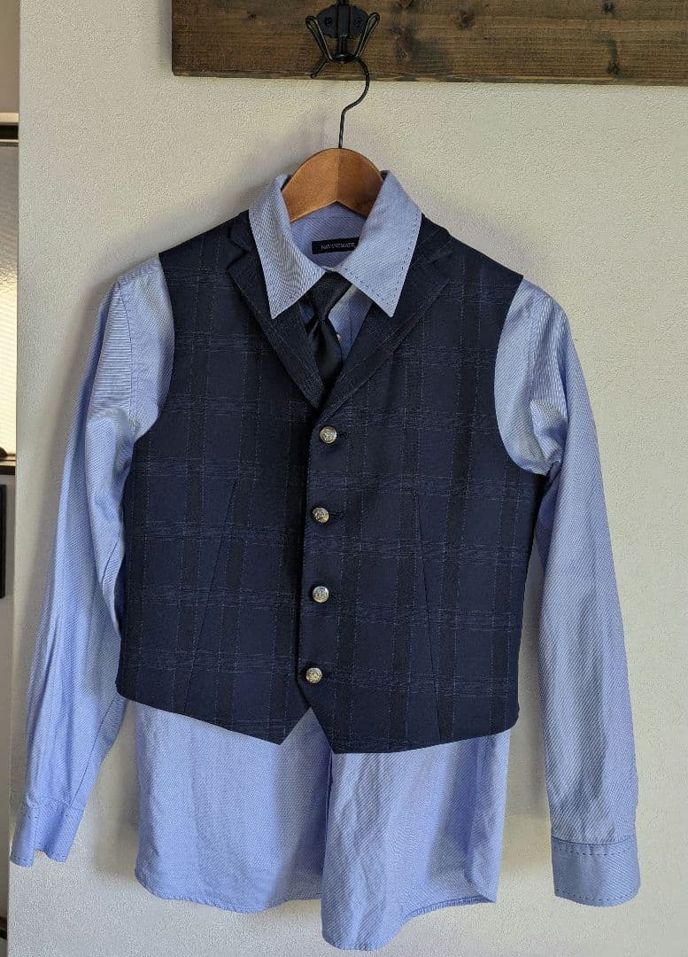 WANDER FACTORY　ベスト付スーツ6点セット160 フォーマル　卒業式