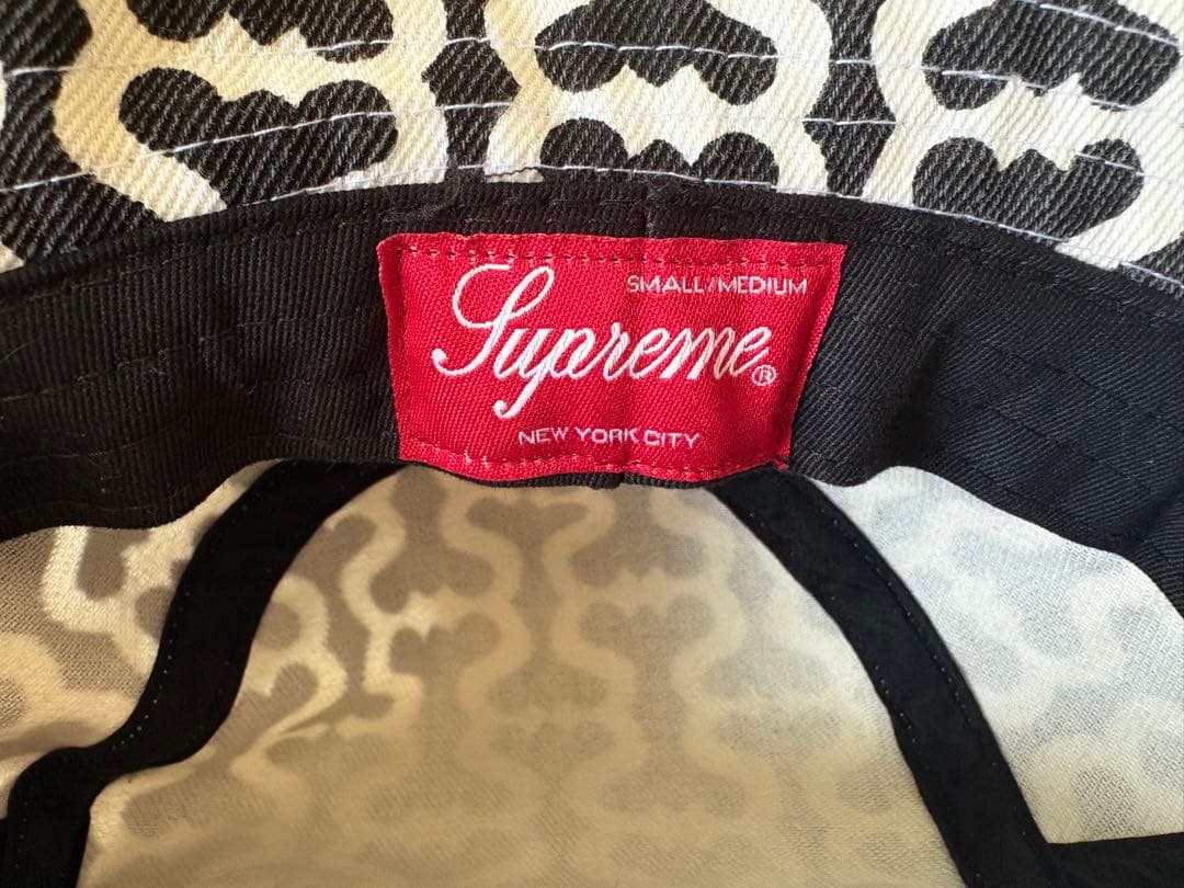 専用 Supreme Twill Crusher ブラック モノグラム ハット