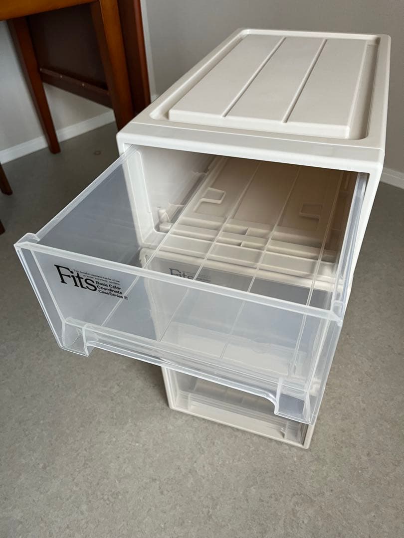 Fits フィッツ 収納ケース 衣装ケース S-30 M-30 カプチーノ