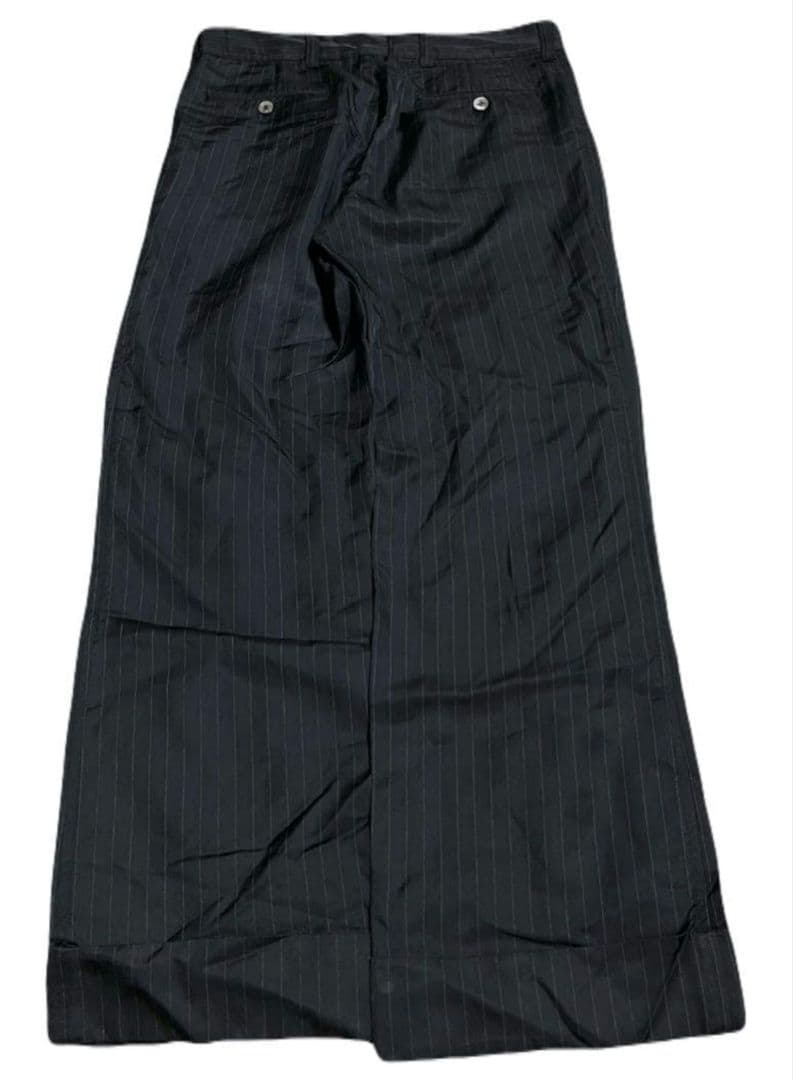 archive comme des garcons ストライプスラックス 極太